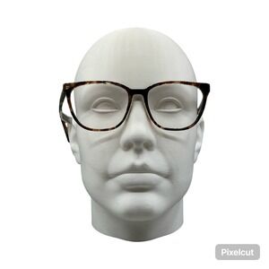 MV035 Trisha Tortoise Shell Square Eyeglasses Frames Women 55-16-145